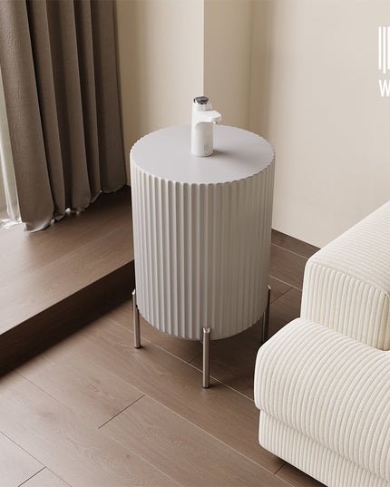 WST Water Storage Table – Rome, Light Grey, Silver Legs
