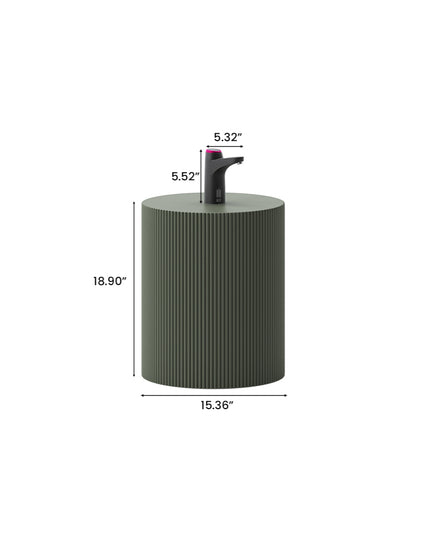 WST Water Storage Table – Classic, Olive, No Legs
