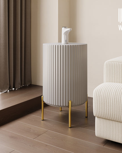 WST Water Storage Table – Rome, Light Grey, Gold Legs
